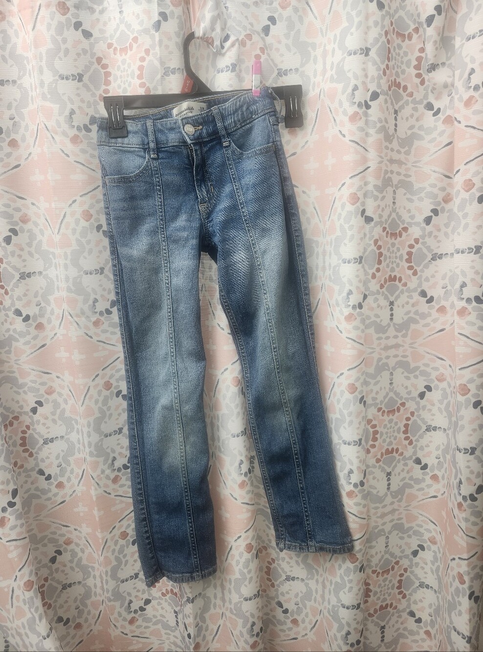 Abercrombie Kids Girl's Pintuck Jeans